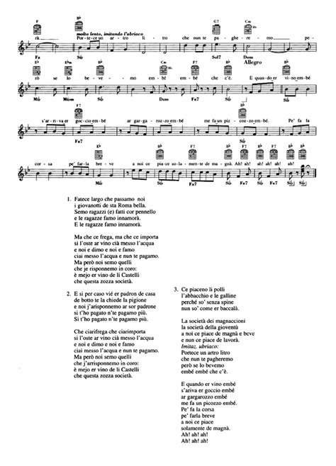 La Società Dei Magnaccioni Chords .